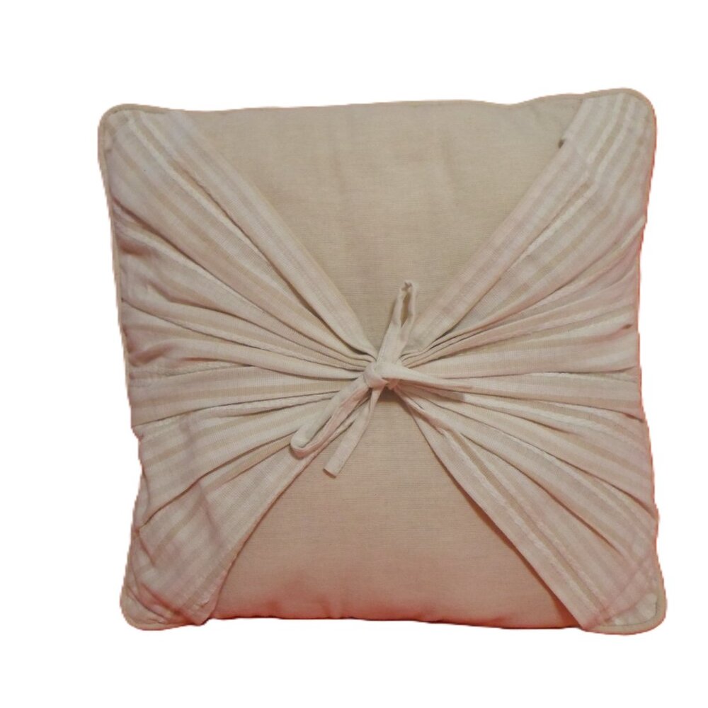 Beige Accent Pillow
